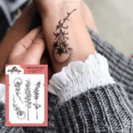 Temporary tattoo "Сет рослин"