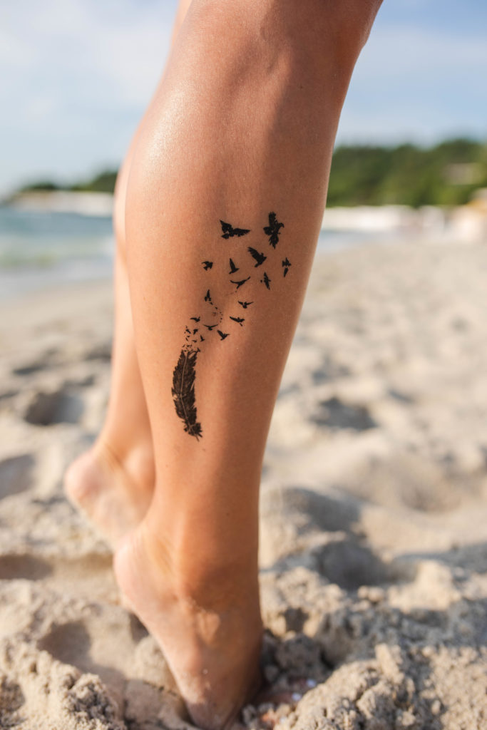 Temporary tattoo "Сет "Вір, надійся, люби""