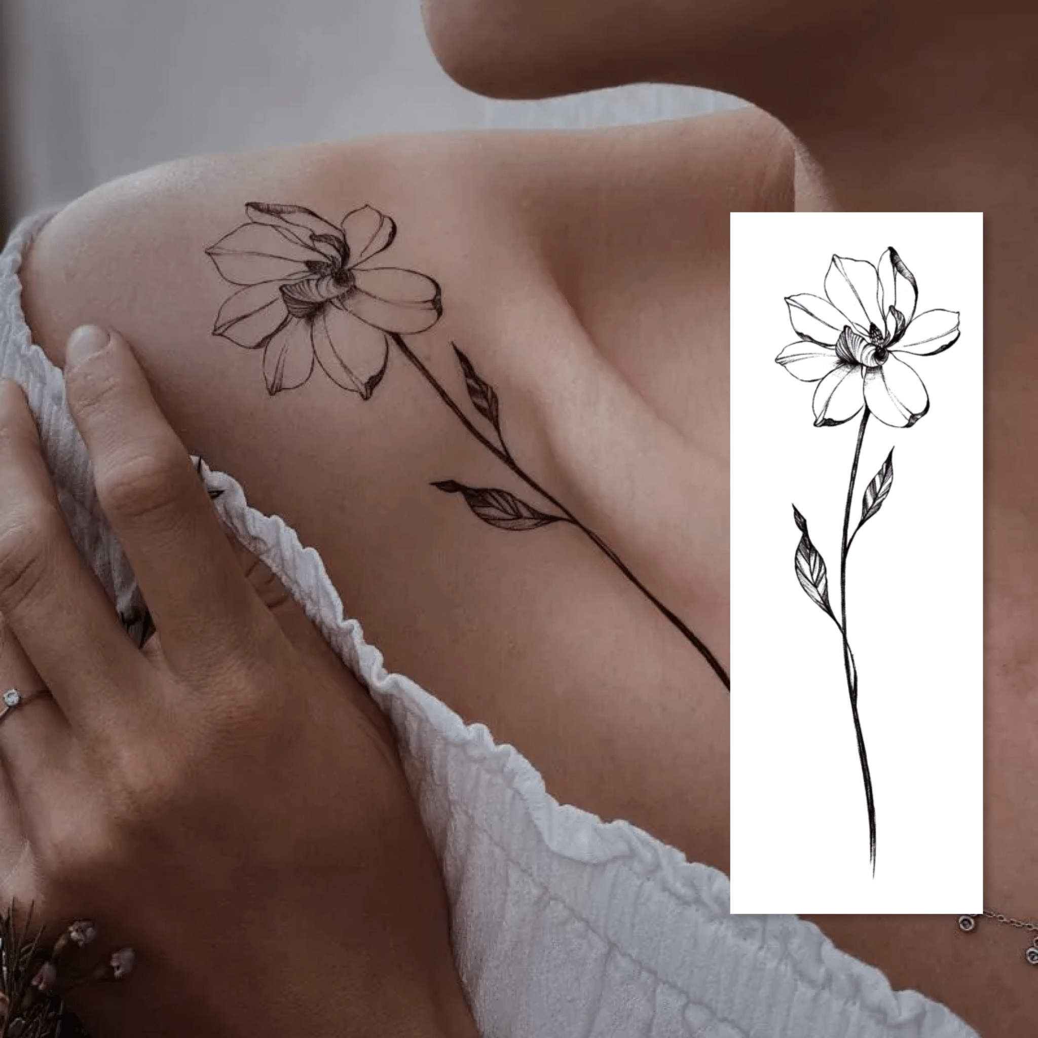 Тимчасове тату "Колоски": купити в Arley Sign!