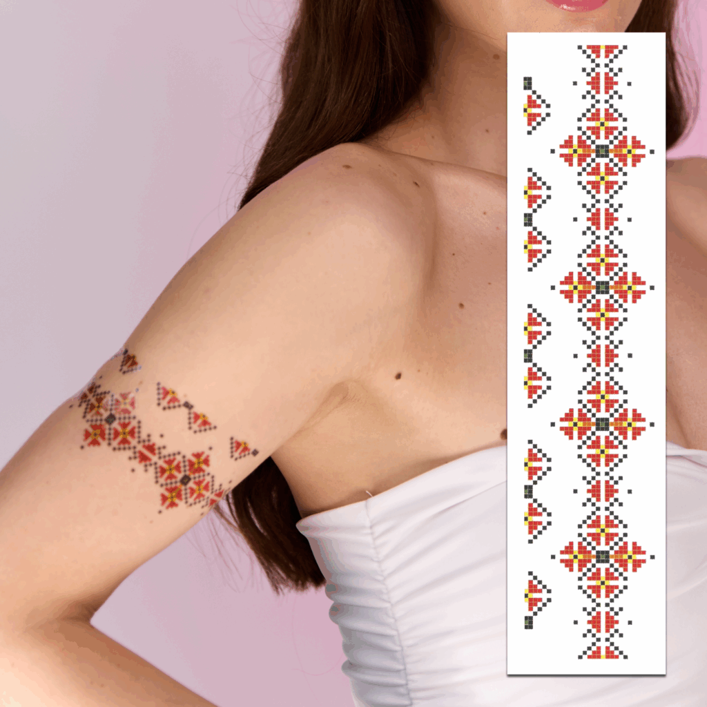 Temporary tattoo Ornament