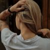 Золотая переводная тату близнецы