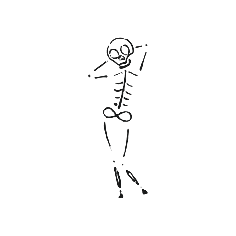 Скелет-гедоніст