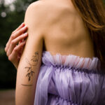 Temporary tattoo "Ніжні силуети"