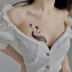 Temporary tattoo "Звіяні вітром"