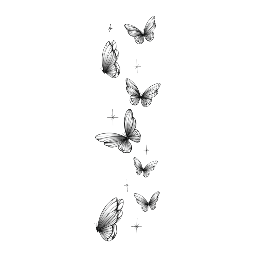 Temporary tattoo "Метелики"