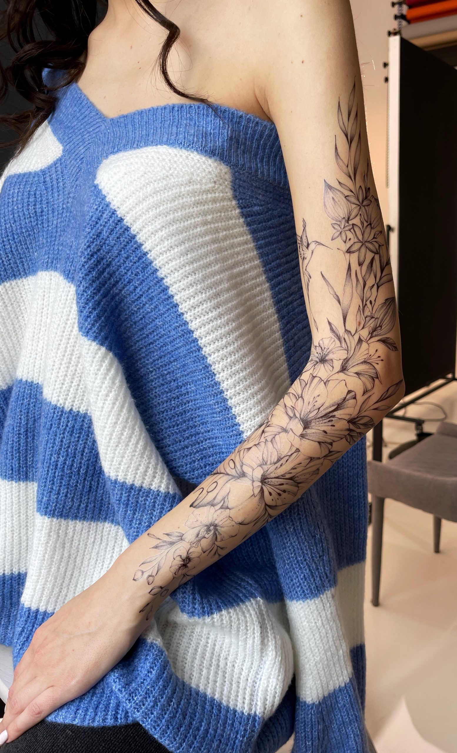 Temporary Tattoo Tropical Tattoo Sleeve Buy in Ukraine