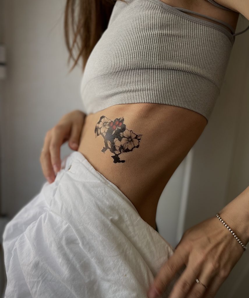 Temporary tattoo "Воля"