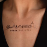 Temporary tattoo "Одеса"