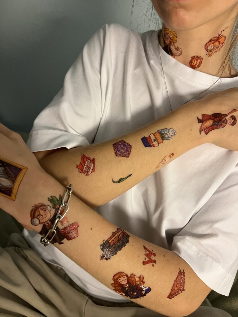 Temporary tattoo "Гаррі Поттер"