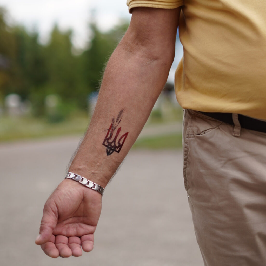 Temporary tattoo "Дитячі веснянки ромашки"