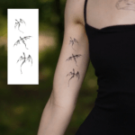 Temporary tattoo Mother of dragons