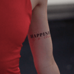 Temporary tattoo "Щастя це вибір"