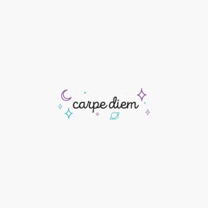 Temporary tattoo Carpe diem