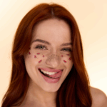Temporary tattoo Freckles watermelons
