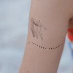 Temporary tattoo "Ми однієї крові, дроп «Жадан & Нєшева»"