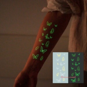 Temporary tattoo Phosphorus Butterflies