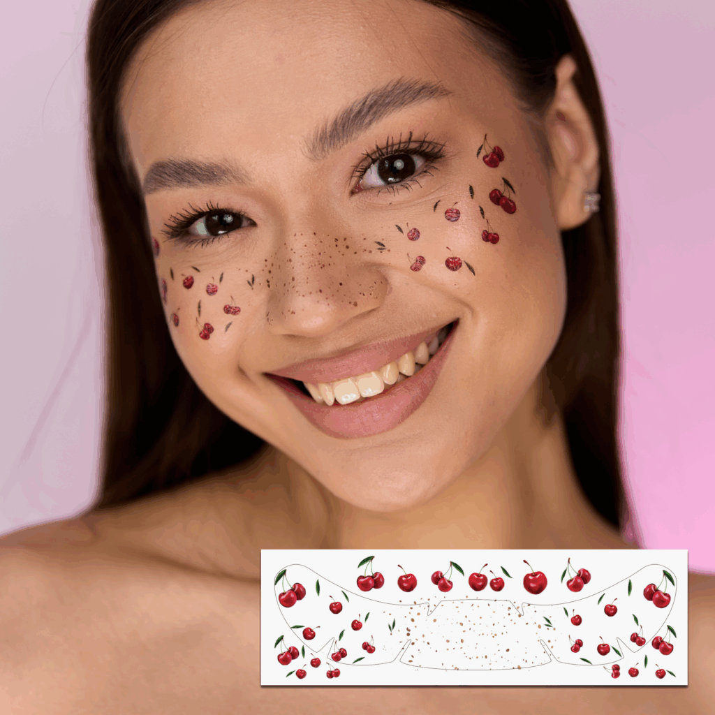 Temporary tattoo Cherry Freckles
